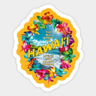 Hawaii, The Big Island Sticker